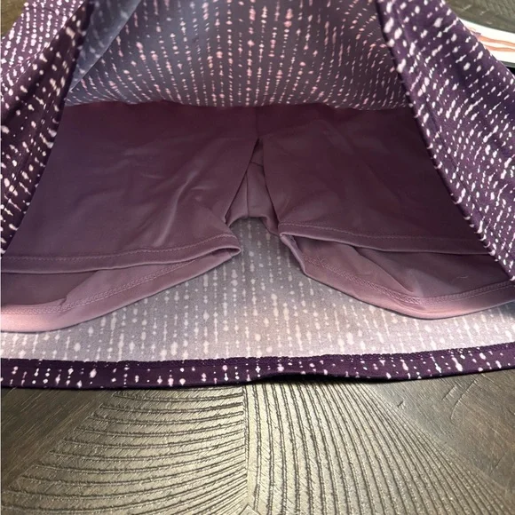 Tranquility Purple Patterned Women's Skirt/Skort - Picture 4 of 16